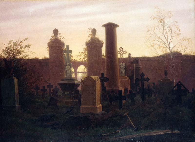 Caspar David Friedrich Kugelgens Grab